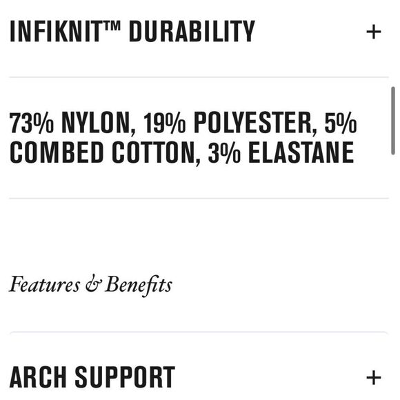 STANCE UNISEX SOCKS WITH INFIKNIT CREW HEIGHT CASUAL MID CUSHION CLOAKED CREW - Picture 5 of 9